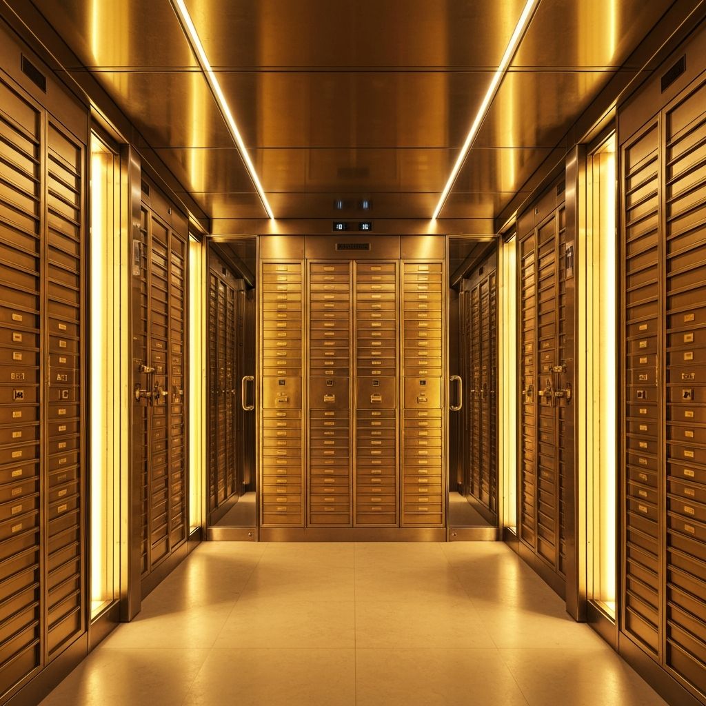 Salle des coffres Coffre Fort Prive
